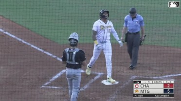Xavier Isaac's second homer of the season