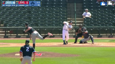 Gavin Cross crushes his seventh homer of the season