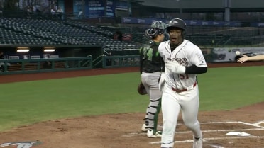 Zyhir Hope's two-homer game