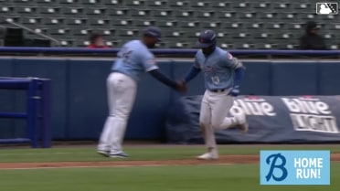 Orelvis Martinez's two-run homer