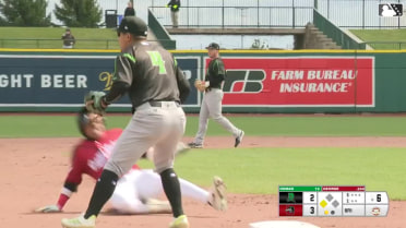 Kendall George's RBI triple