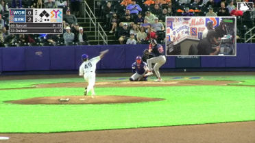 Brandon Sproat's first Triple-A strikeout