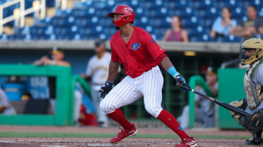 Owusu-Asiedu Homers but Threshers Lose Big