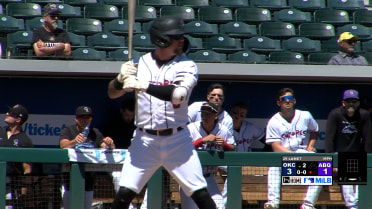 Hunter Stovall racks up five hits for Albuquerque