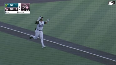 James Tibbs III skies his 11th homer of the season