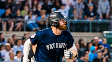 Hardman Homers Twice in Back-to-Back Days, Patriots Rally Falls Short against Akron Friday