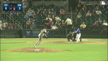 Matt Shaw's second home run of the year