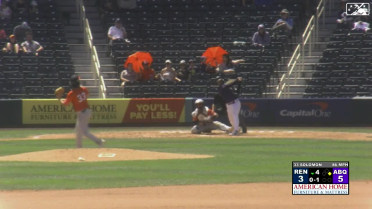 Coco Montes drills an RBI double