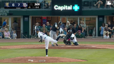 Spencer Jones hits his third home for the RailRiders