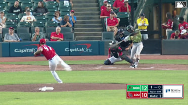 Jeremiah Jackson's second homer of the game