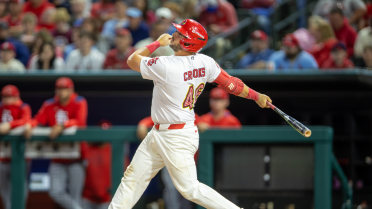 Crooks belts two home runs, McGreevy dominates in win at Gwinnett