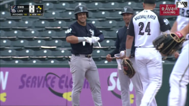 Yankees' top prospect Jasson Domínguez's RBI single