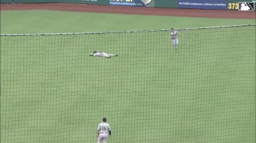 Carlos Rodríguez's diving catch