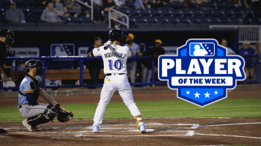 Carlos Rodriguez Named Southern League Player of the Week