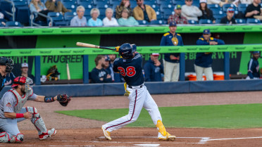 Sounds Set Franchise Record with Seven Home Runs