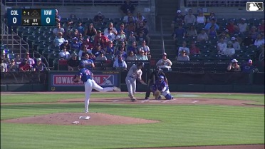 Chase DeLauter's leadoff home run