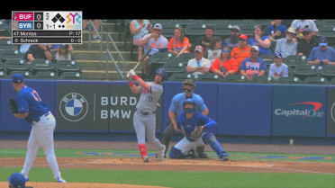RJ Schreck's solo Homerun