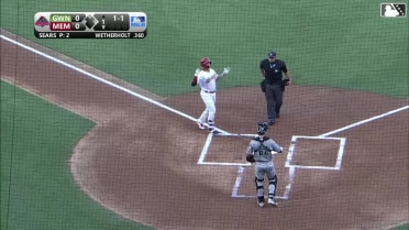 JJ Wetherholt's leadoff home run