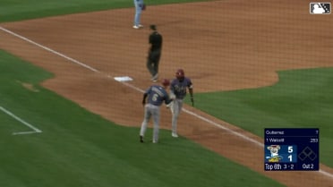 Sebastian Walcott's second home run of the game