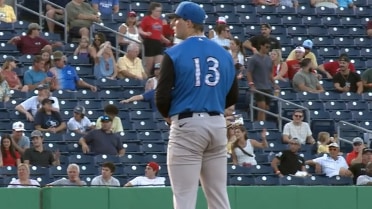 Gage Ziehl's eight strikeouts