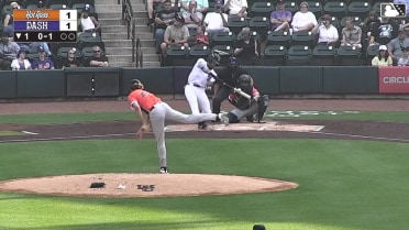 Montgomery launches his fifth homer of the year