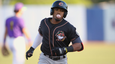 Quintero's Grand Slam, Career Night Power Clingstones Past Biloxi 8-3