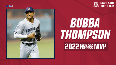 OF Bubba Thompson Named 2022 Round Rock Express MVP