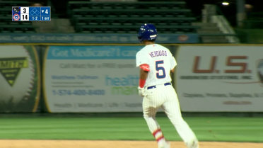 Luis Verdugo collects a season-high five hits