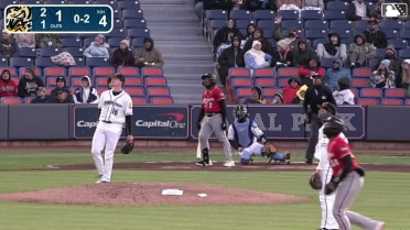 Termarr Johnson slugs a three-run homer