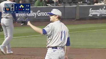 Gavin Stone strikes out five in five innings of work