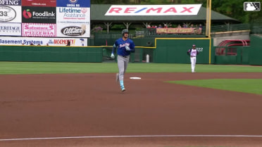 Josh Lowe's leadoff homer