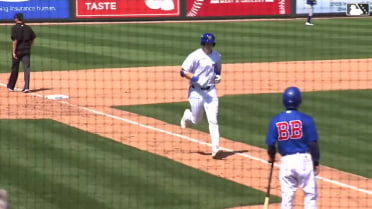 Owen Caissie's solo home run