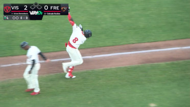 Robert Calaz's solo home run