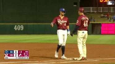 Josh Jung collects a two-RBI single