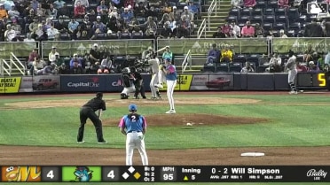 Robby Snelling strikes out eight over five innings