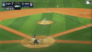 Jesus Baez swats his sixth homer of the year