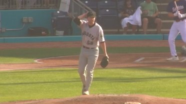 Brett Sears collects three of his nine strikeouts