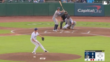Victor Lizarraga's seventh strikeout
