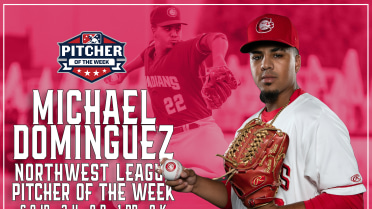 Michael Dominguez Named NWL Pitcher of the Week