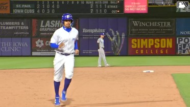 Matt Shaw's second homer of the game