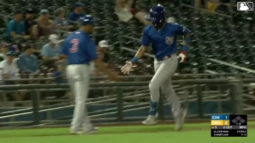 Kevin Alcántara's solo home run