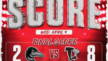 Lugnuts Top Loons 8-2 in Rain-Shortened Contest