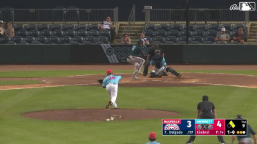 Craig Kimbrel's first save for Gwinnett since 2010