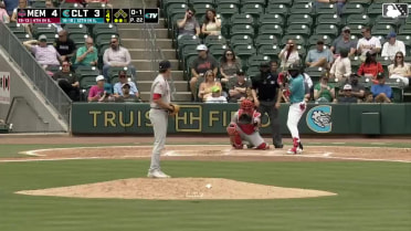 Bryan Ramos hits first homer of the season