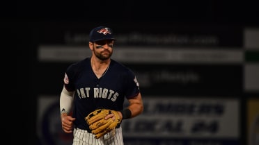 Burt Blasts Game-Breaking Double to Spark Patriots Win over Erie Saturday