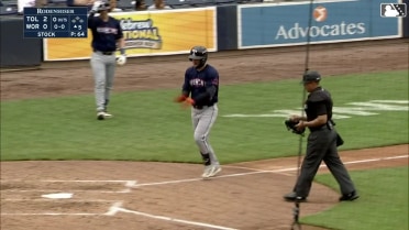 Andrew Navigato's solo home run