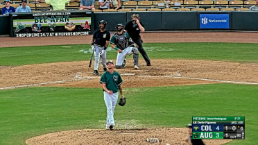 Derlin Figueroa's six-RBI game in Single-A