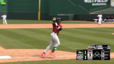 Kendall George socks two homers
