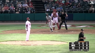 Chourio mashes eighth homer for Timber Rattlers