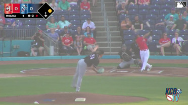 Braden Montgomery slugs his first pro home run